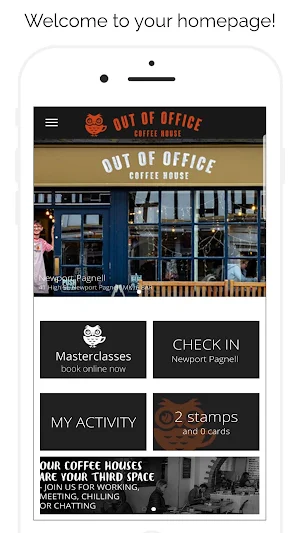 Out of Office Coffee House Screenshot 1