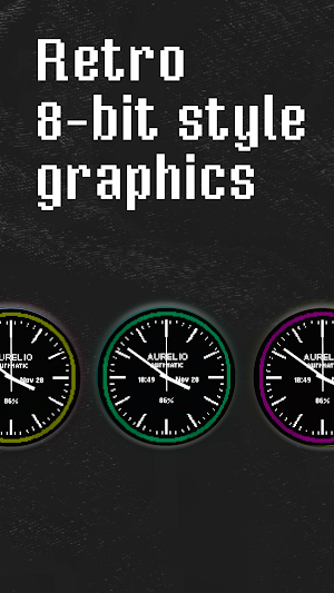 Waface AW09 - Pixel Art Watch Screenshot 1