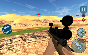 4x4 Offroad Sniper Hunter Screenshot 0