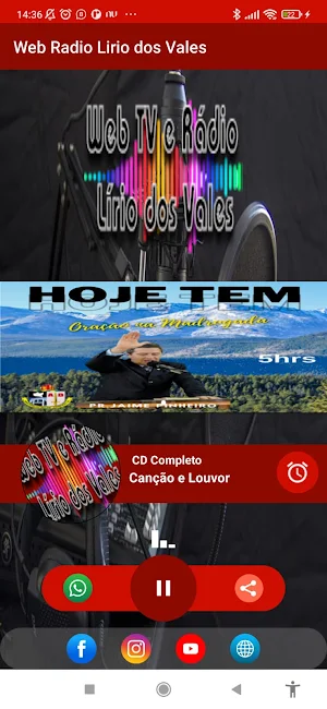 Web  Radio Lirio dos Vales Screenshot 2