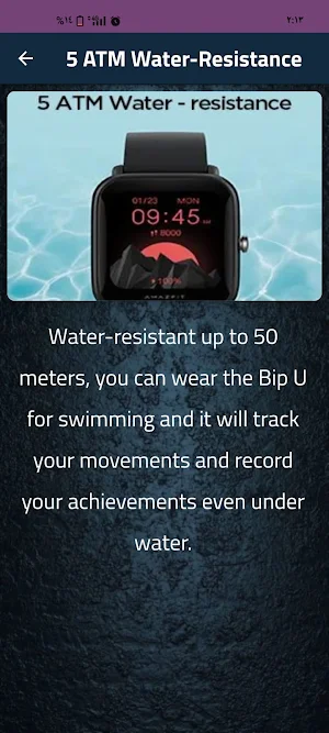 amazfit bip u pro guide Screenshot 1