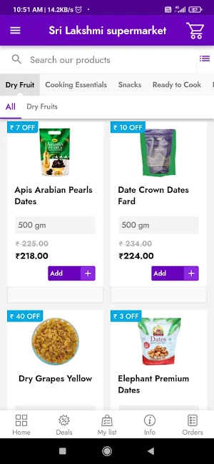Sri Lakshmi Supermarket Screenshot 3