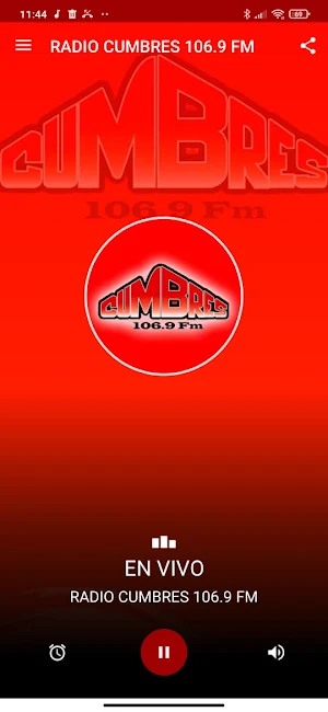 RADIO CUMBRES 106.9 FM Screenshot 0