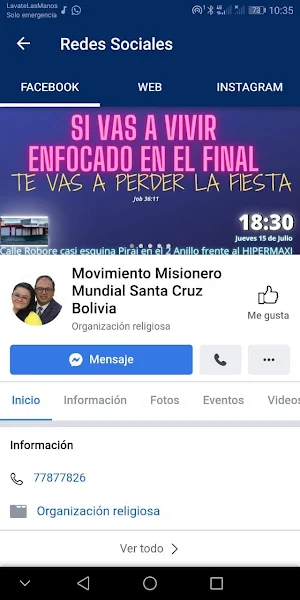 Radio Bethel Santa Cruz Screenshot 3