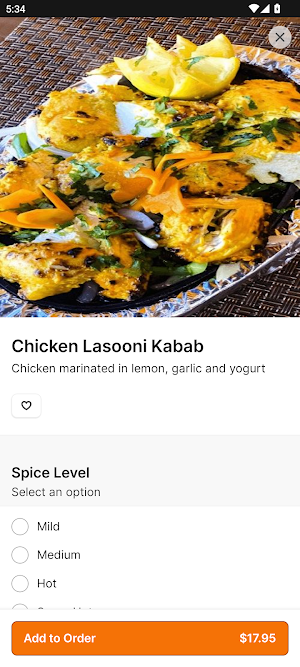 Curry & Spice Bar Screenshot 3