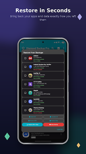 Diamond Backup [ROOT] Screenshot 3