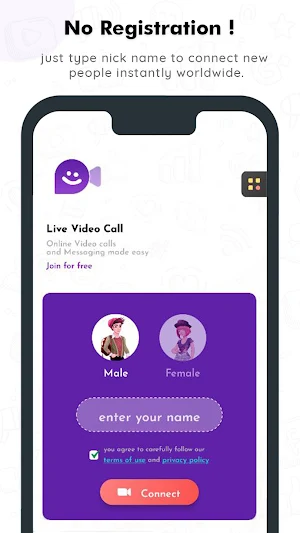 HoneyChat - Live Video Call Screenshot 1