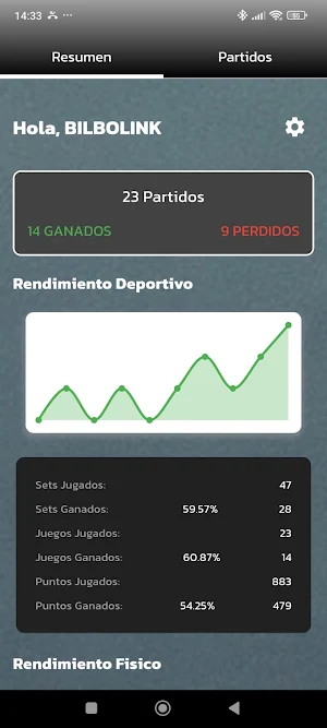 Padel Play: Score & Stats Screenshot 1