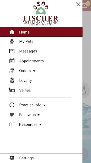 Fischer Vet Clinic Screenshot 1