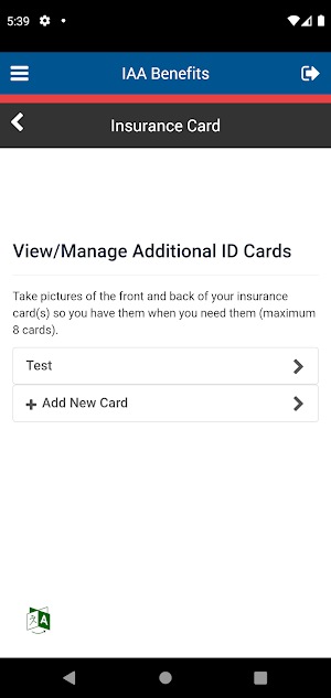 IAA Benefits Screenshot 2