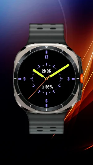 Minimalist watch face Screenshot 1