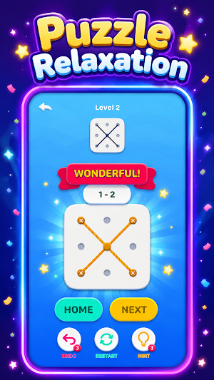 Puzzle Link Shapes Screenshot 1