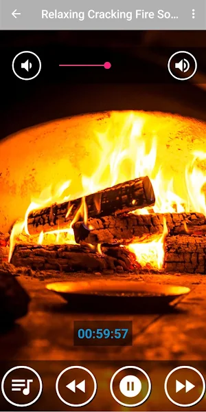 Relaxing Fireplace with Crackling Fire Sounds Screenshot 3