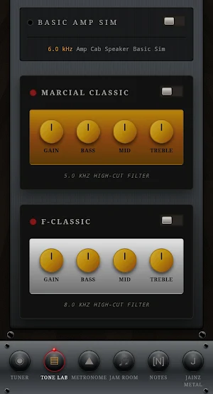 Jainz Metal - Tuner & Studio Screenshot 2