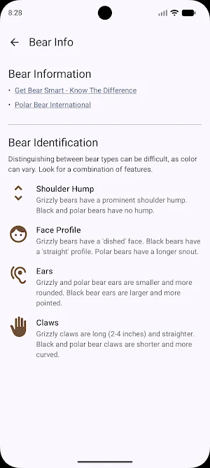 BearAware Screenshot 1