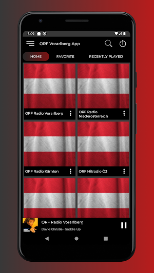 ORF Vorarlberg App Radio Screenshot 0