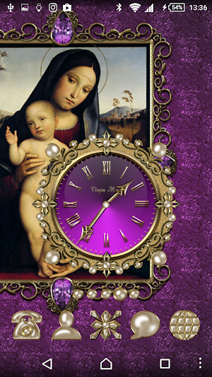 Virgin Mary Clock Collection Screenshot 2