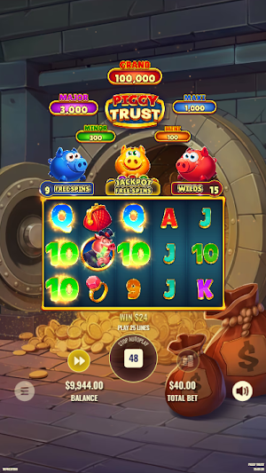 Golden Tiger Casino Mobile Screenshot 1