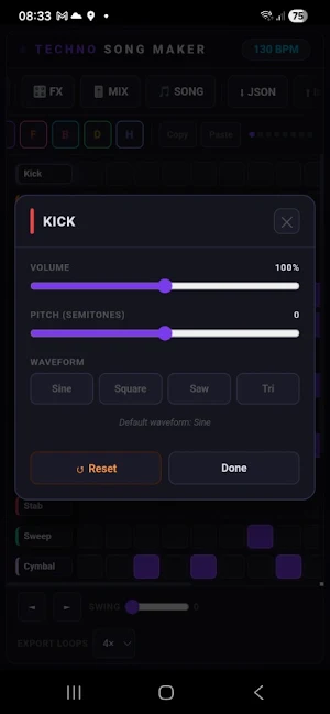 Techno Maker: DJ Beat Creator Screenshot 0