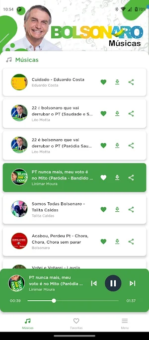 Músicas Bolsonaro 2023 Screenshot 0