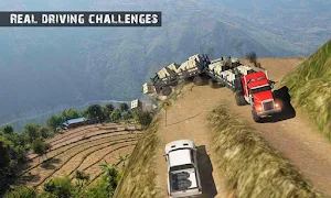 USA Truck Driving School: Off-road Transport Games Screenshot 1