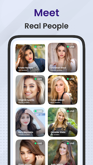 Live Random Girls Video Call Screenshot 2