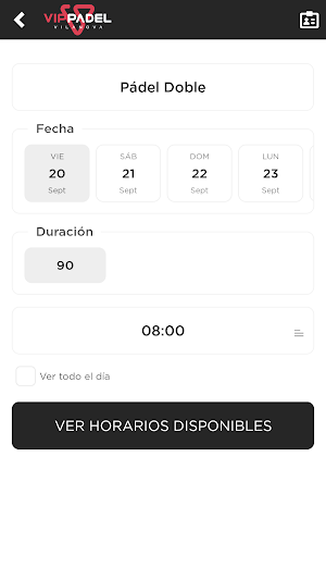 VIP Padel Vilanova Screenshot 3