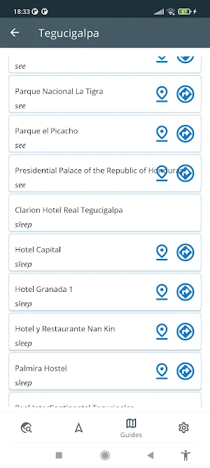Honduras Offline Map Screenshot 3