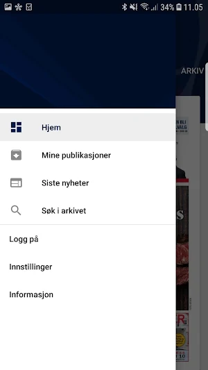 Dagsavisen e-avis Screenshot 2