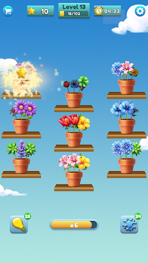 Flower Matching Game Screenshot 2