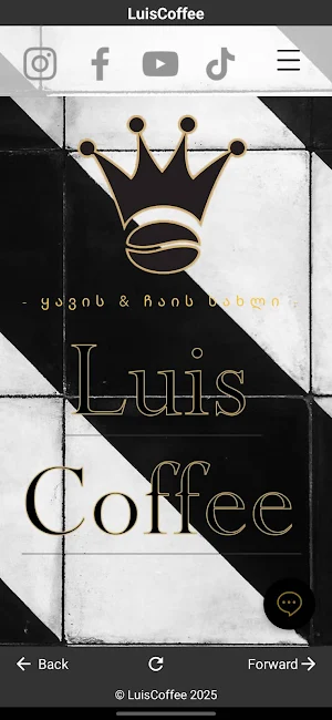 LuisCoffee Screenshot 1