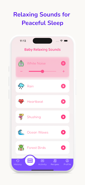 Sara Baby Tracker & Sounds Screenshot 2
