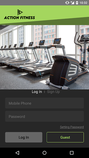 啟動健身ACTION FITNESS Screenshot 0