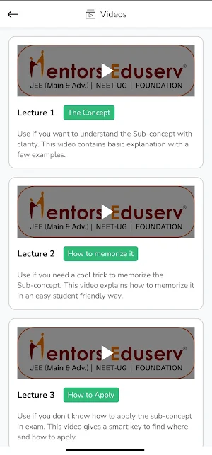 Mentors Eduserv Screenshot 1