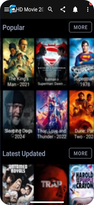 Flick: HD Movies Screenshot 0