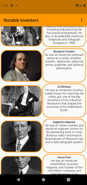 Notable Inventors Screenshot 0