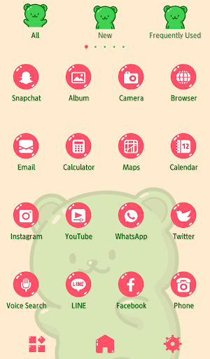 Happy Bear Theme +HOME Screenshot 2