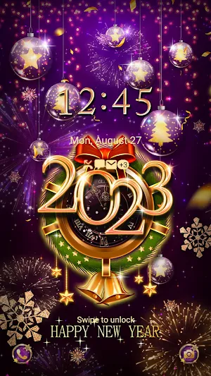 Holiday New Year - Wallpaper Screenshot 1