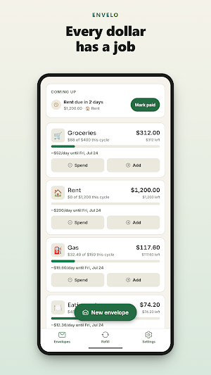 Envelo: Cash Envelope Budget Screenshot 0