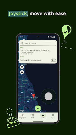 LocaShift - Fake GPS Screenshot 1