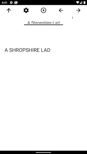 Book, A Shropshire Lad Screenshot 0
