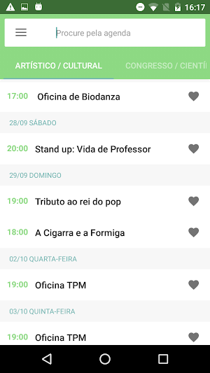 Calendário de Eventos Londrina Screenshot 3