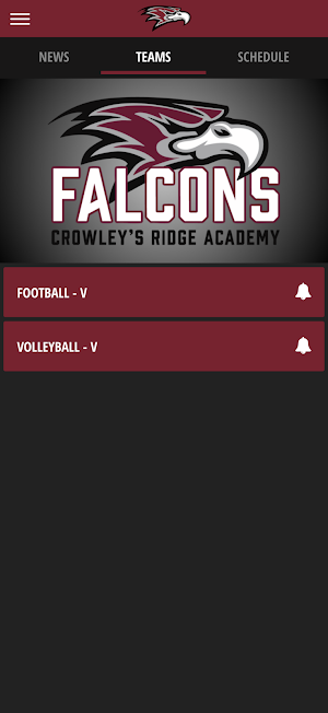 CRA Falcons Athletics Screenshot 3