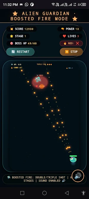 Alien baloon Screenshot 1