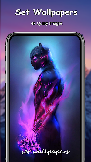 Black live Wallpapers Screenshot 3