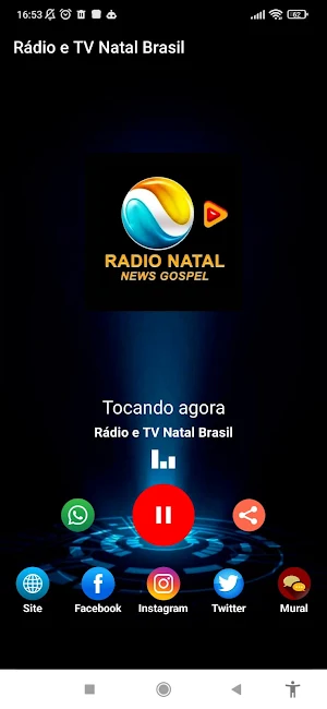 Rádio e TV Natal Brasil Screenshot 2