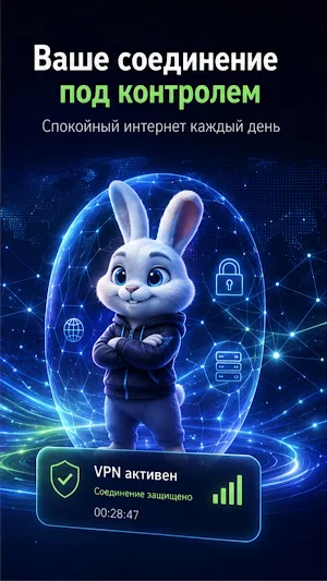 Зайка ВПН: Быстрый VPN Proxy Screenshot 3
