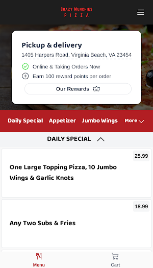 Crazy Munchies Pizza Screenshot 1