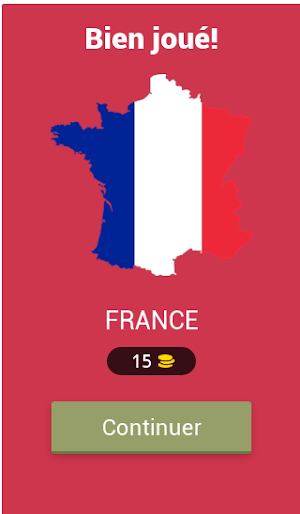 Devinez le pays sur la carte Screenshot 1
