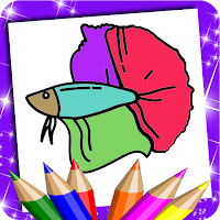 Betta Fish Coloring Book